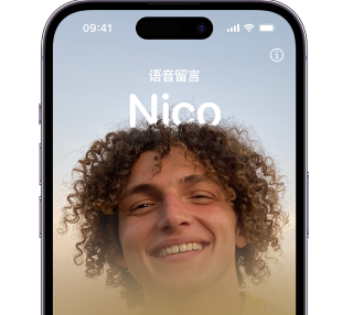 突泉苹果15服务站分享iPhone15实时语音留言开启方法 