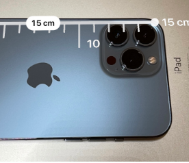 突泉苹果14维修分享如何使用iPhone14测距仪测量身高 